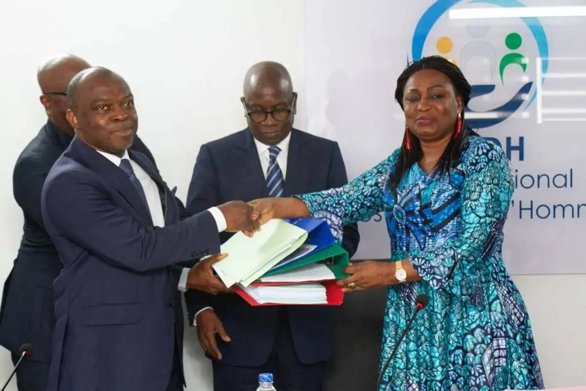 Côte d'Ivoire CNDH Christian Arnaud Adjelou installé malgré la polémique