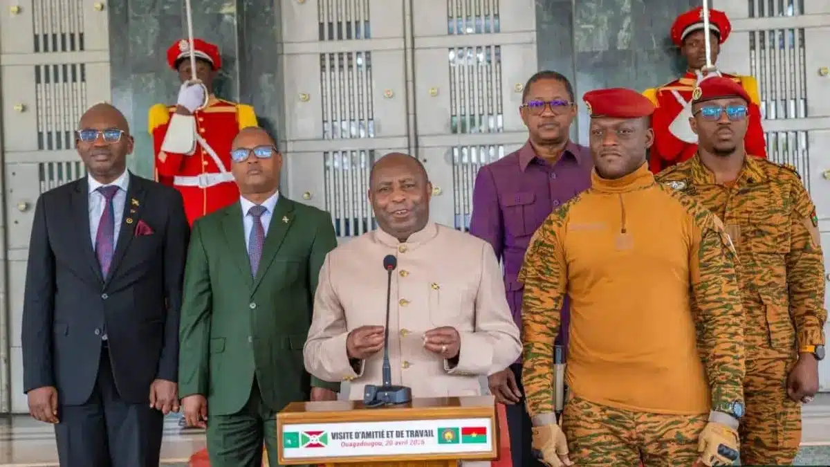 Évariste Ndayishimiye : « J’ai trouvé au Burkina Faso, un pays devenu stable »