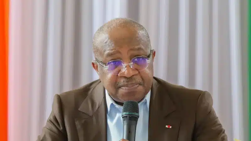 Ministre de la justice de Côte d'Ivoire - M. Sansan Kambilé
