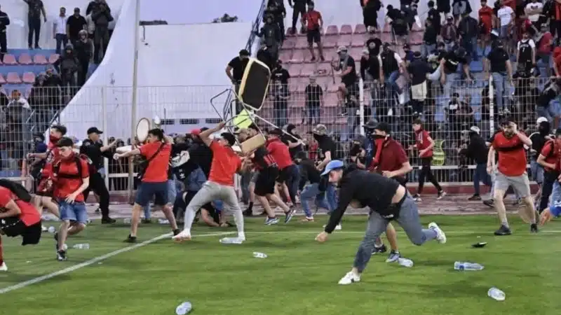 OC Safi - USM Alger - une soirée marquée les débordements algériens