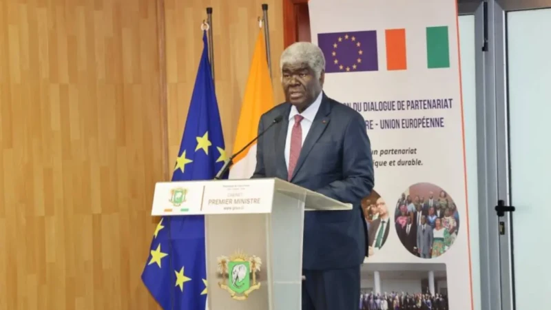 UE Côte d'Ivoire des échanges commerciaux estimés à 5027 milliards FCFA en 5 ans