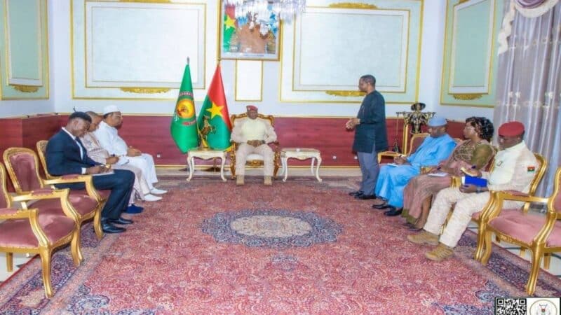 CEDEAO : le médiateur Lansana Kouyaté reçu par Ibrahim Traoré