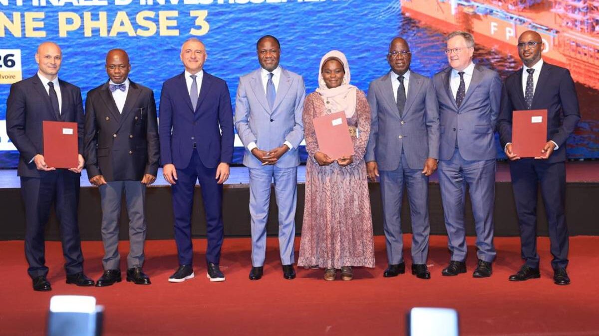 Côte d'Ivoire : la phase 3 du gisement Baleine lancée avec 4 milliards USD