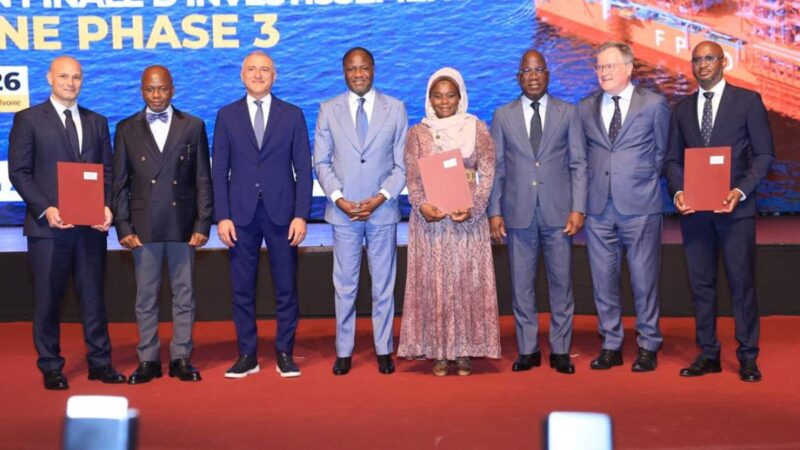 Côte d'Ivoire : la phase 3 du gisement Baleine lancée avec 4 milliards USD