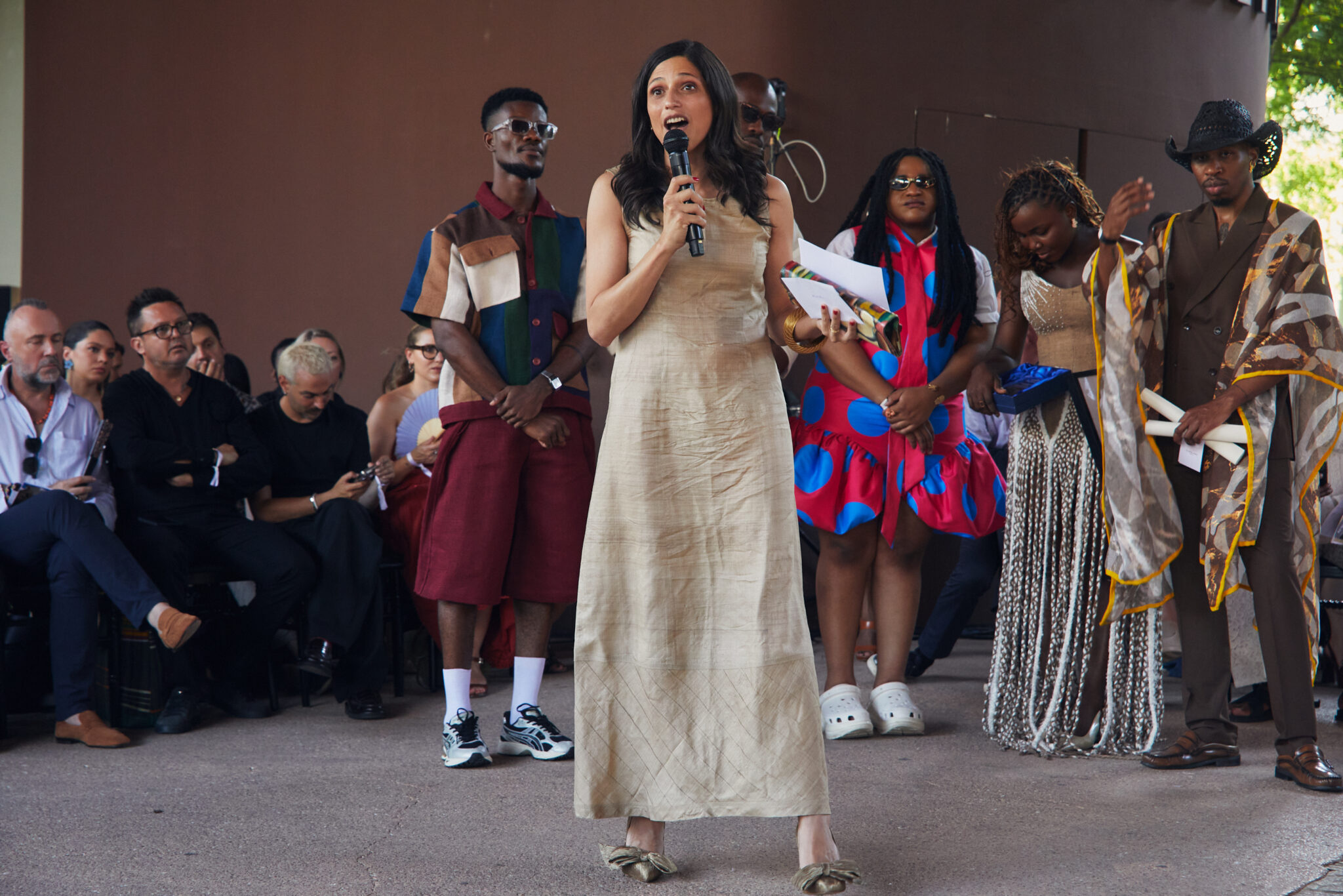 Éléonore Caroit
Ministre déléguée auprès du ministre de l’Europe et des Affaires étrangères, chargée de la Francophonie, des Partenariats internationaux et des Français de l’étranger
 - Africa Fashion Up - Say Who_Ayka Lux 74