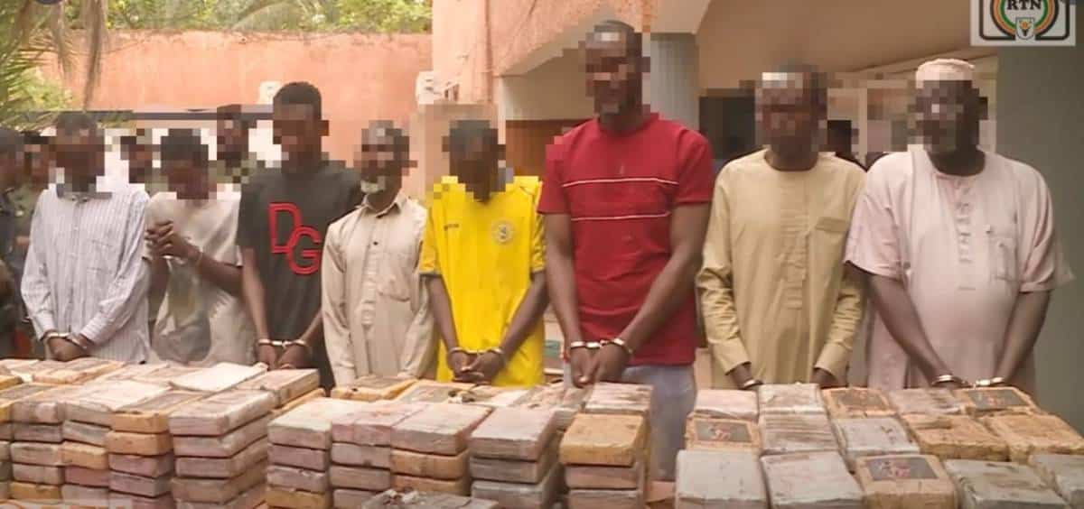 Niger : saisie record de 268,045 kg de drogue