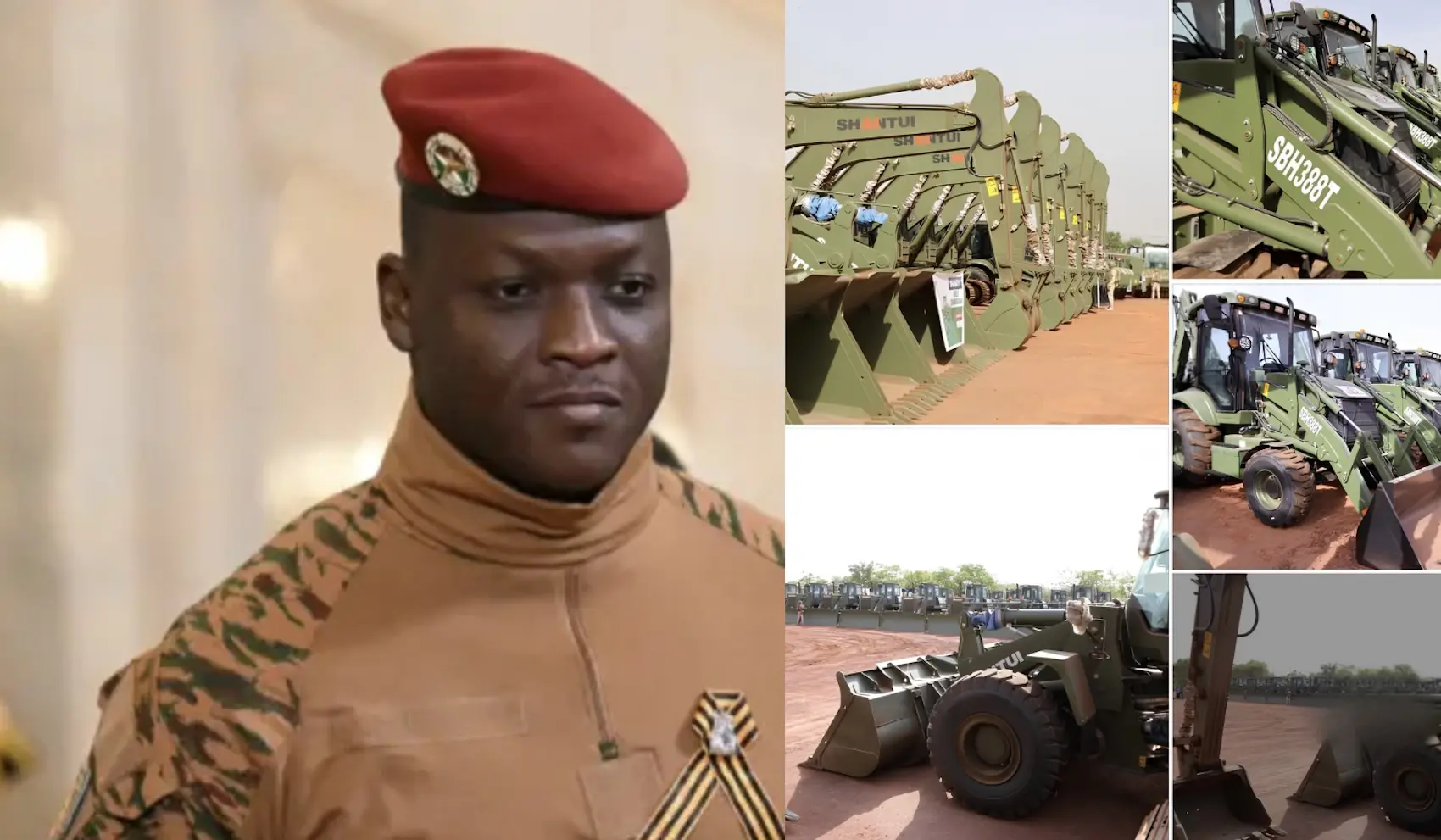 Burkina Faso - Pour accélérer les routes, Ibrahim Traoré frappe fort.