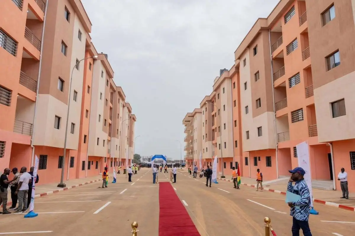 Guinée : 280 logements sociaux inaugurés