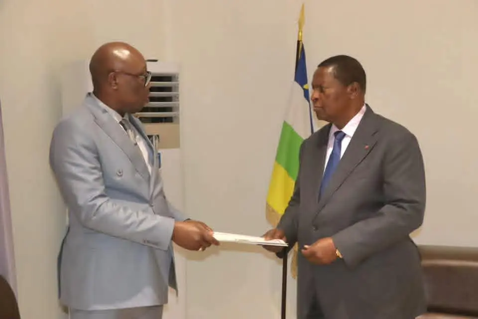 Centrafrique :  le Premier ministre a présenté la démission du gouvernement.    
