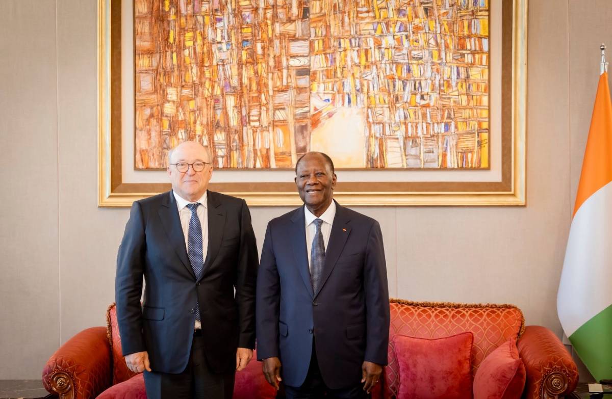 Côte d’Ivoire : Philippe Van de Vyvere reçu par Alassane Ouattara