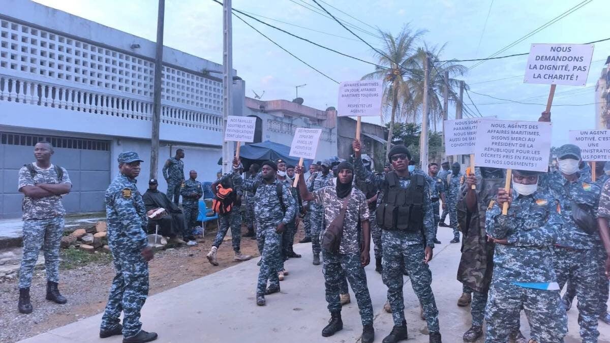 Côte d'Ivoire : la police maritime en colère