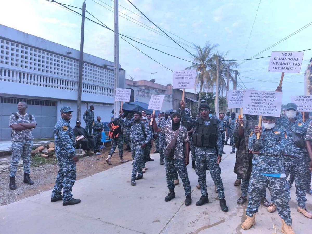 Côte d’Ivoire : la police maritime en colère, les raisons