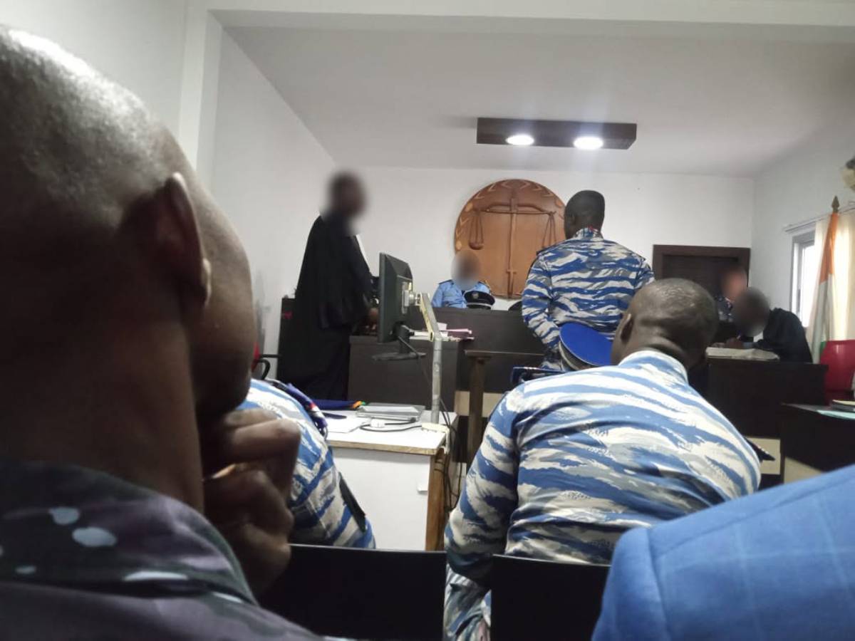 Côte d’Ivoire : pour une somme de 5 000 FCFA, un adjudant écope de 5 ans de prison
