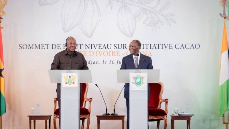 Crise du cacao : le Ghana et la Côte d'Ivoire annonce une réponse choc