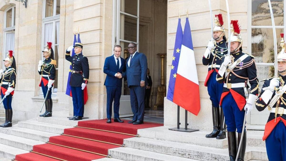 France : Téné Birahima Ouattara reçu par Sébastien Lecornu
