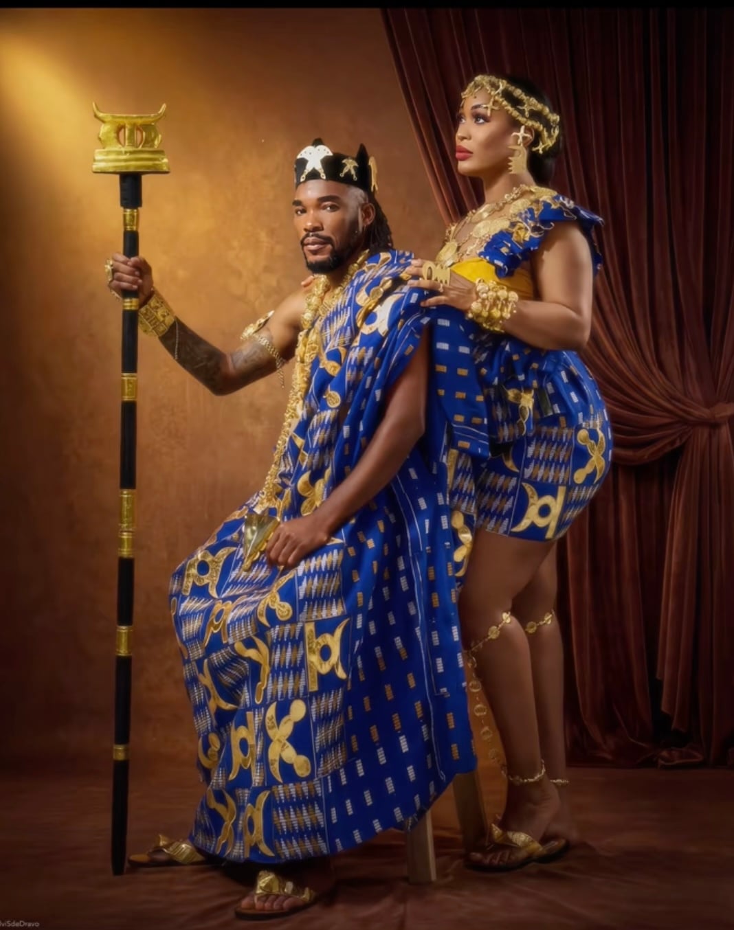 Josey : carrière, couple avec Serey Dié et nouveaux projets Photo de mariage traditionnel Séré Dié - Josey