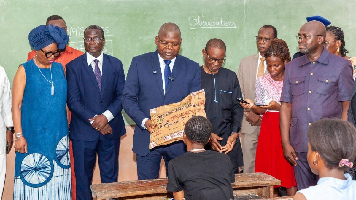 BEPC 2026 au Bénin : le taux de réussite en baise de 13,11 %