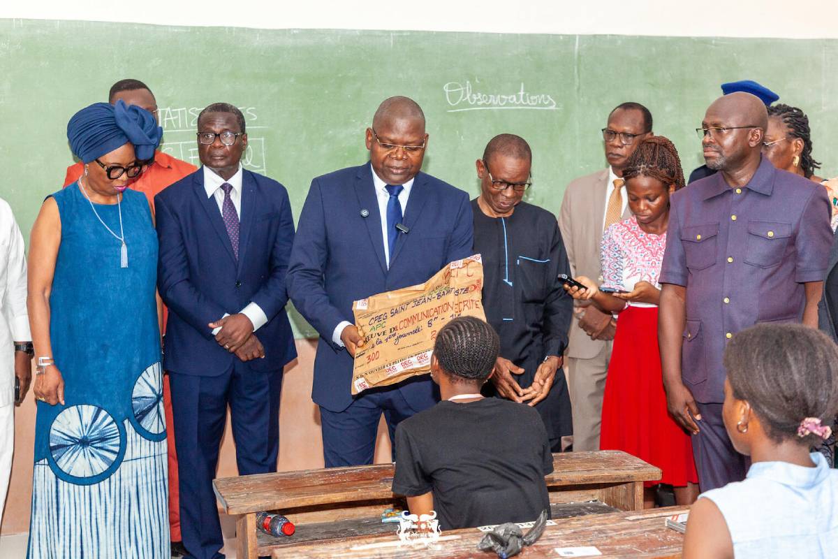 BEPC 2026 au Bénin : le taux de réussite en baise de 13,11 %