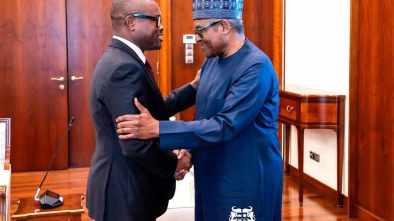Bénin : Romuald Wadagni reçoit le milliardaire Aliko Dangote