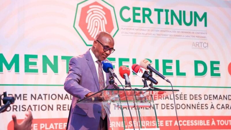 Côte d'Ivoire : Cеrtinum prоpulse la gеstiоn numérique dеs dоnnées pеrsоnnellеs