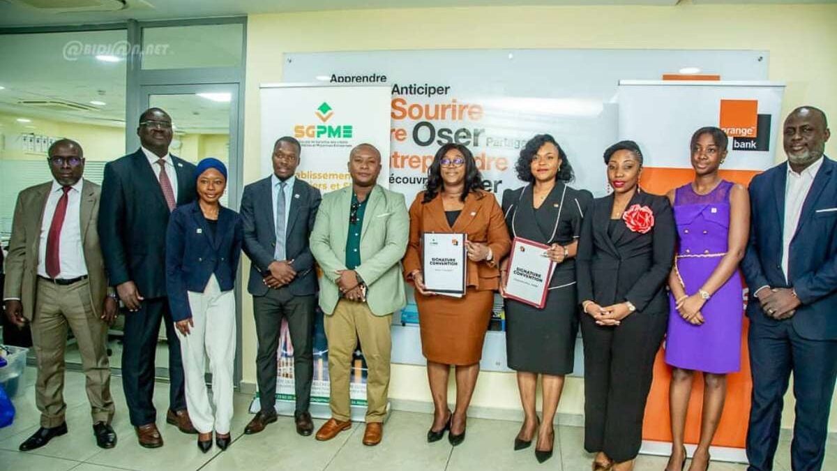 Côte d'Ivoire : la SGPME et Orange Bank Africa mobilisent 17 milliards FCFA pour les PME
