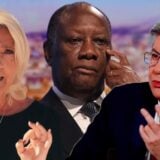 Marine Le Pen - Alassane Ouattara et Jean-Luc Mélanchon