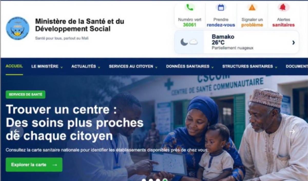 Mali : un système numérique mоdernise l’асcès auх sеrvices dе santé