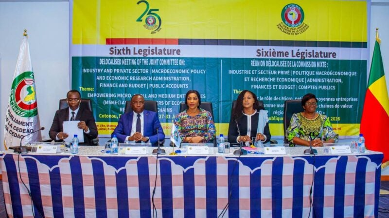 Parlement de la CEDEAO : la Commission mixte ouvre sa réunion délocalisée à Cotonou