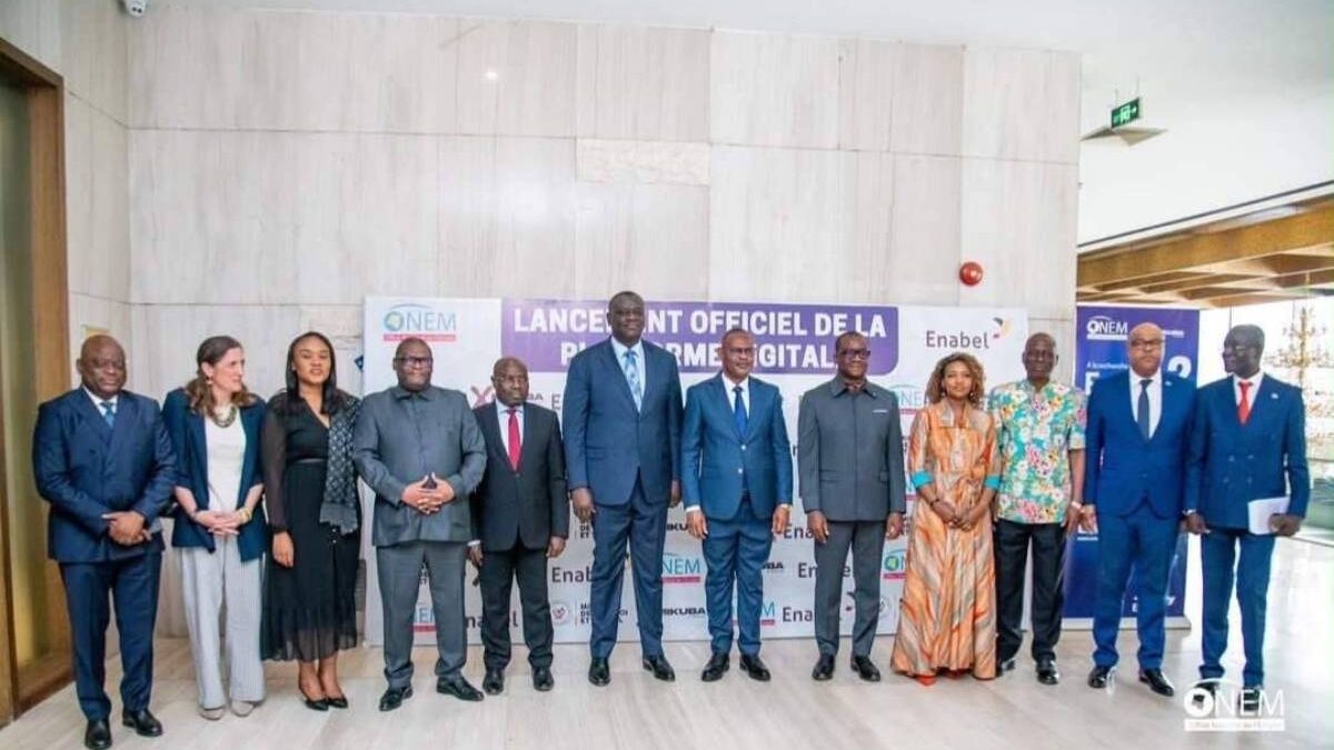 RDC : les plateformes numériques ONEM.cd et MIKUBA lancées