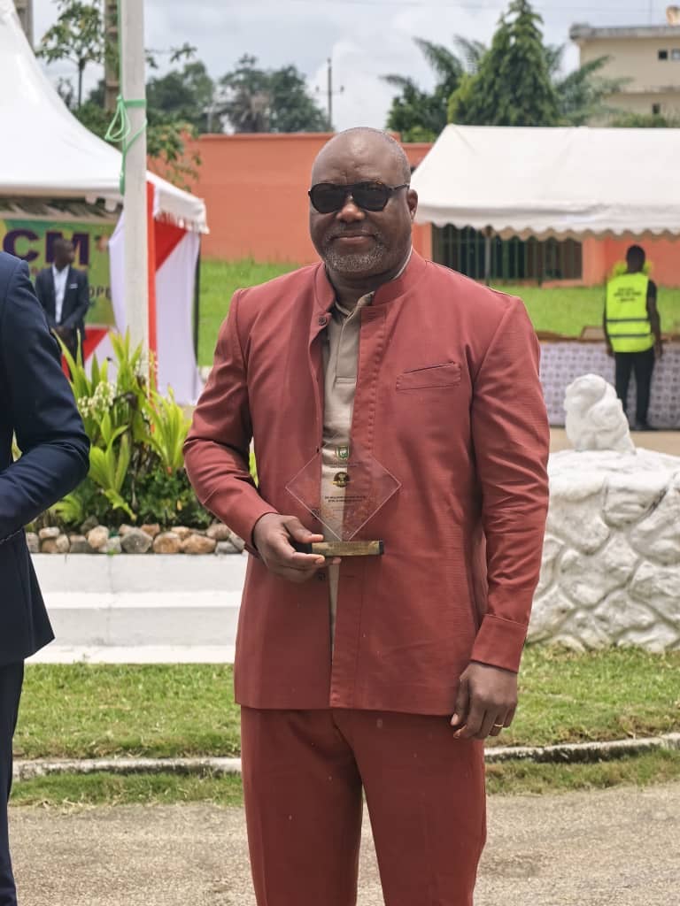 Alafé Wakili, journaliste - Dg du groupe l'Intelligent. 