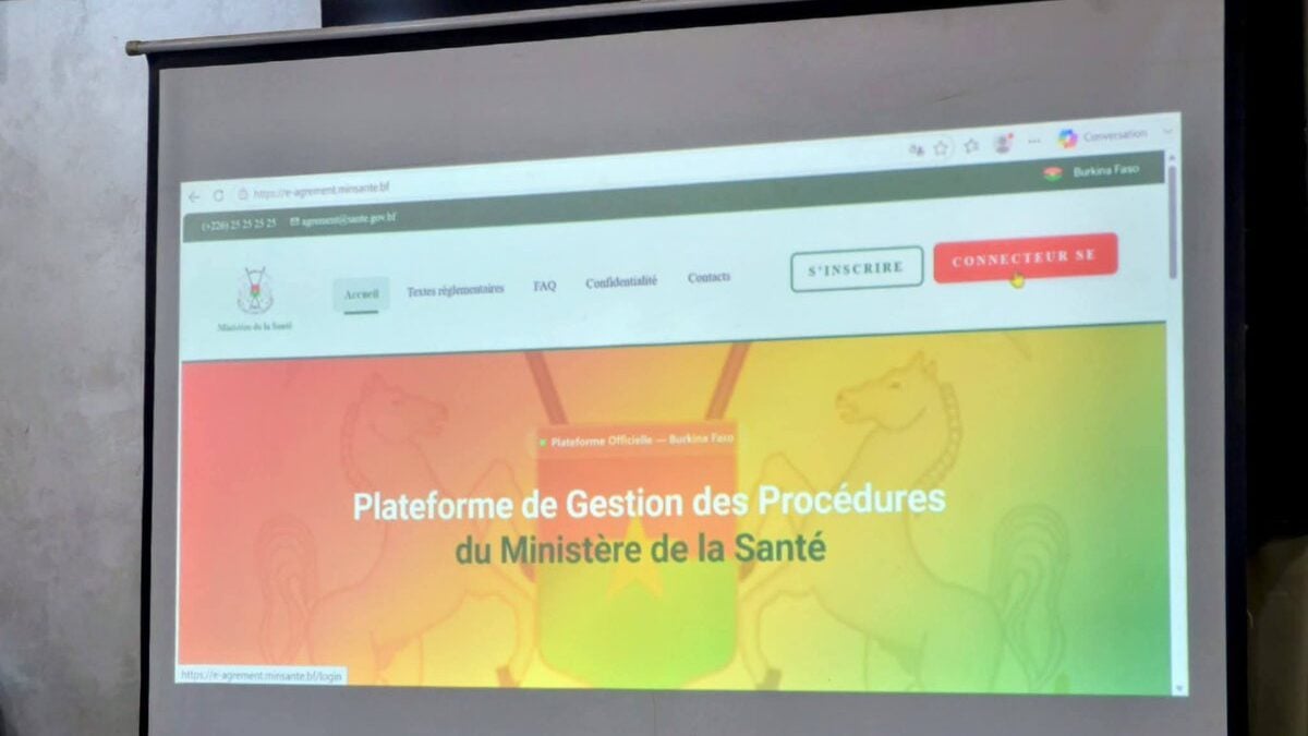 Burkina Faso : le ministère de la Santé lance le guichet e-Agrément MS