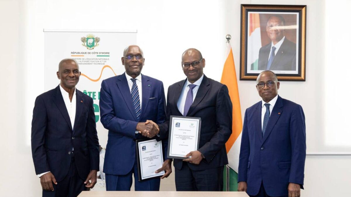 Enseignement technique : la Côte d'Ivoire signe un accord stratégique avec NSIA banque