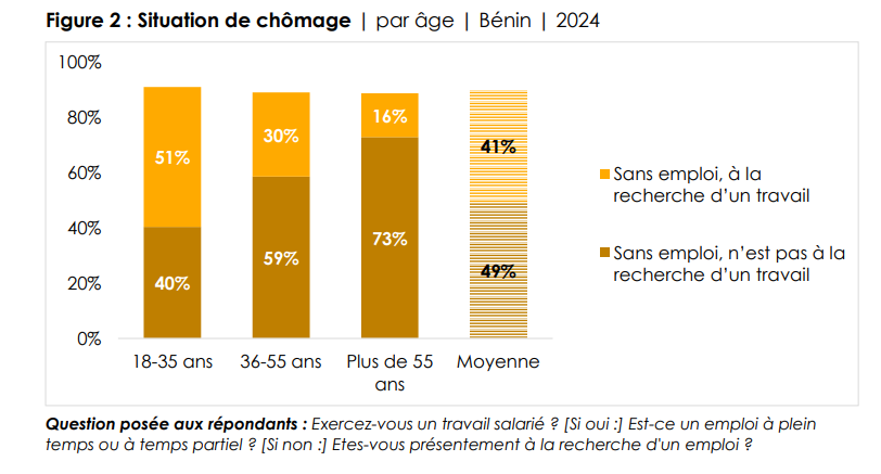 Chômage au Bénin : ce que révèle le rapport Afrobarometer Chômage au Bénin : ce que révèle le rapport Afrobarometer - Afrique sur 7