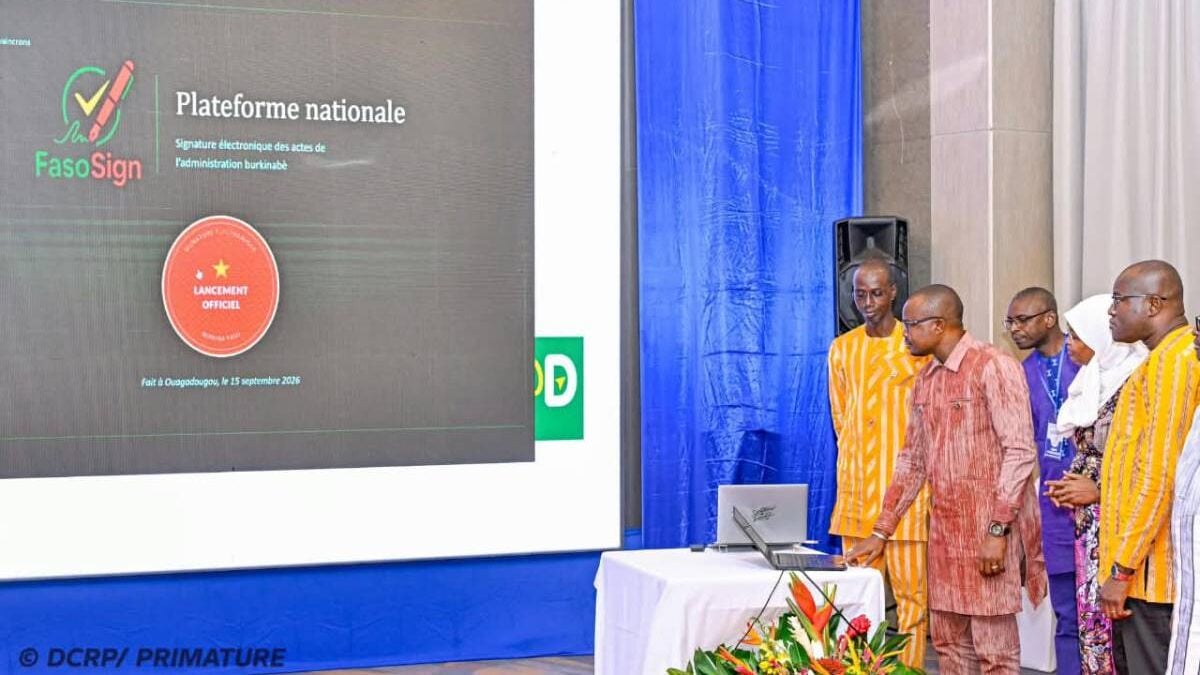 Burkina Faso : lancement de «FasoSign» pour sécuriser les actes