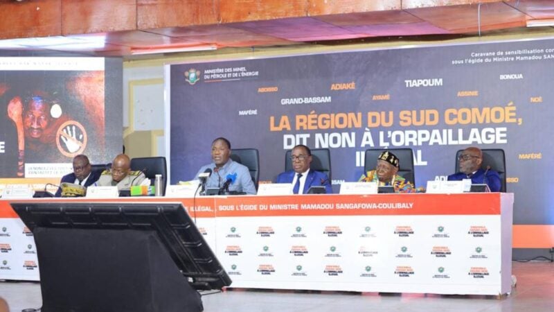 Côte d'Ivoire - Orpaillage illégal : Mamadou Sangafowa-Coulibaly déploie un plan à Aboisso