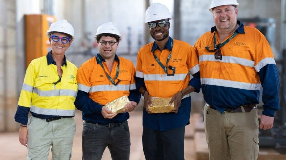 Côte d'Ivoire : première coulée d'or historique à la mine de Koné