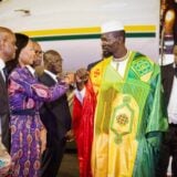 Mamadi Doumbouya accueilli à Abidjan