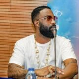 Le chanteur congolais Fally Ipupa sur scène