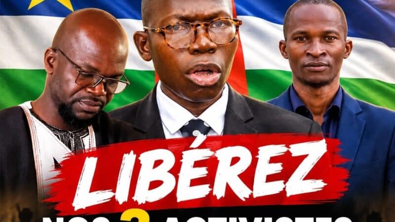 Centrafrique : l’opposition réclame la libération des membres de la société civile arrêtés. - Afrique sur 7