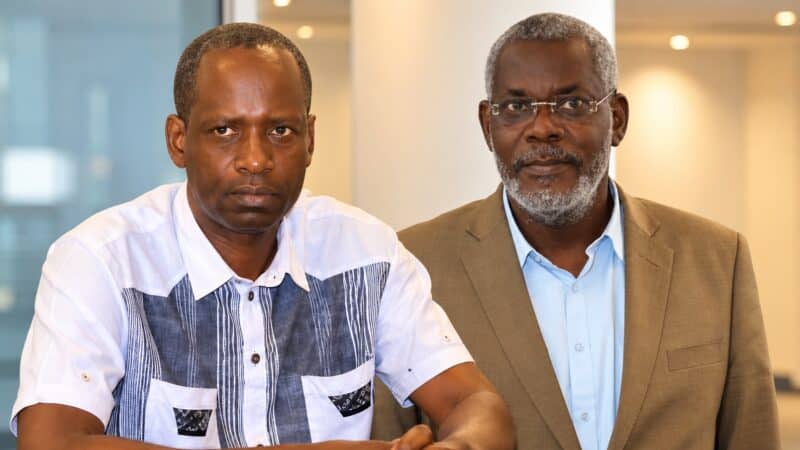 Komé Bakary et Jean-Bonin Kouadio