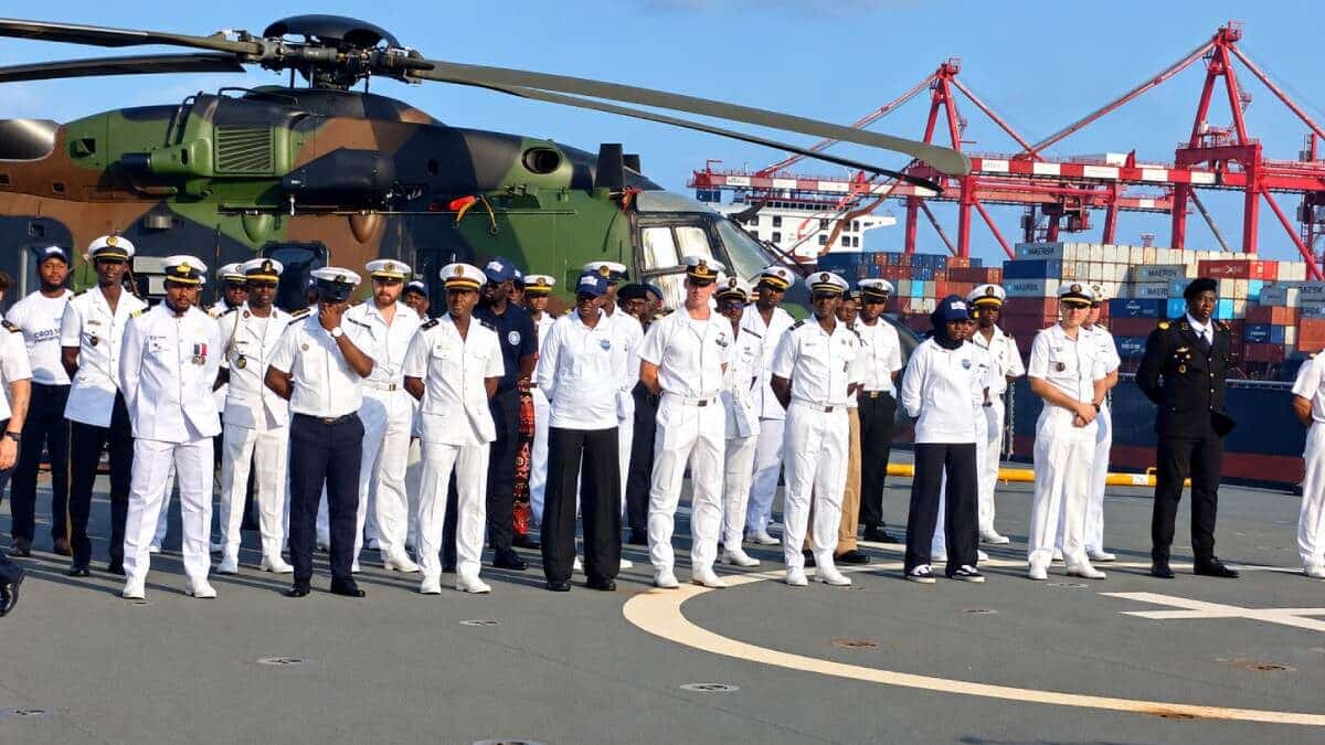 Sécurité maritime : les stagiaires du SIREN 2026 dans le golfe de Guinée
