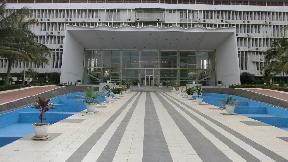 Assemblée nationale du Sénégal à Dakar, où Abdou Karim Fofana a été auditionné par la commission d'enquête parlementaire