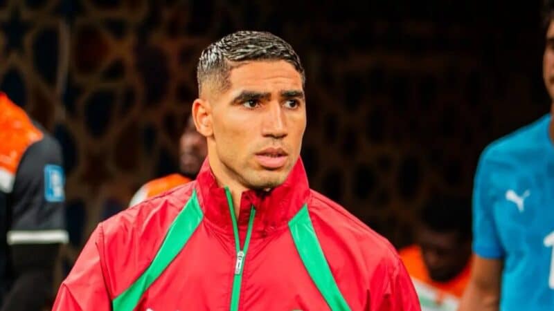 Achraf Hakimi avec le Maroc, favori du Ballon d'Or africain 2026
