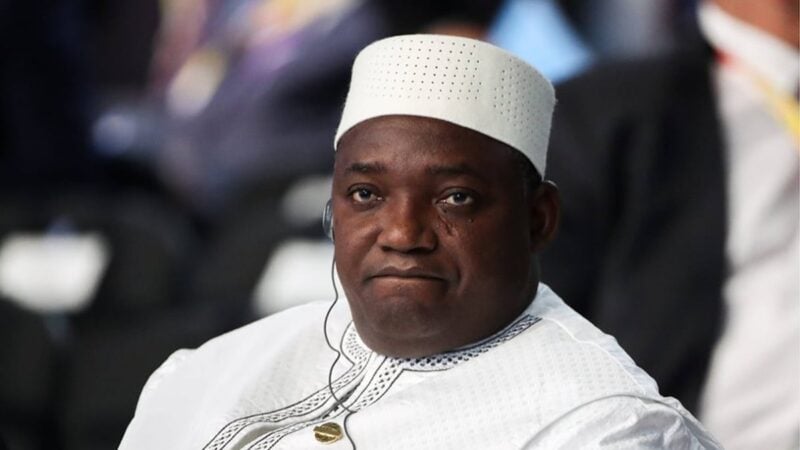 Adama Barrow, président sortant, candidat à la présidentielle en Gambie du 5 décembre 2026