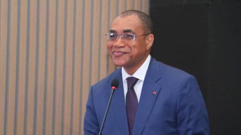 Adama Coulibaly, ministre ivoirien des Finances et du Budget, après la sortie de la Côte d'Ivoire de la liste grise du Gafi