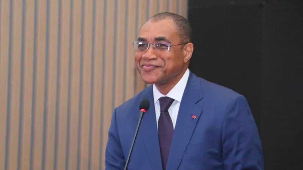 Adama Coulibaly, ministre ivoirien des Finances et du Budget, après la sortie de la Côte d'Ivoire de la liste grise du Gafi