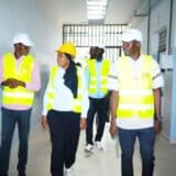 Centre commercial Tawfex de Tivaouane Peulh-Niague, visite de réception par le Promogem