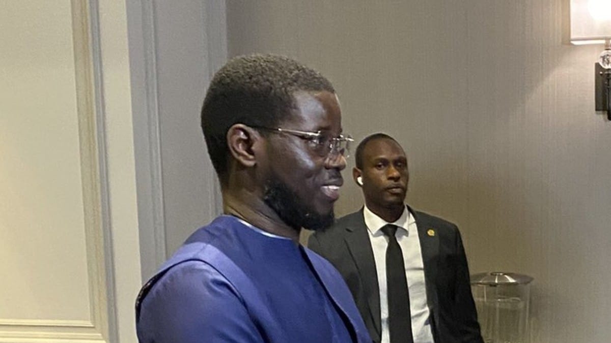 Bassirou Diomaye Faye, président du Sénégal, qui accueille à Dakar la Commission africaine des droits de l'homme et des peuples