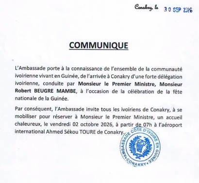 Côte d'Ivoire : Robert Beugré Mambé attendu en Guinée - Afrique sur 7