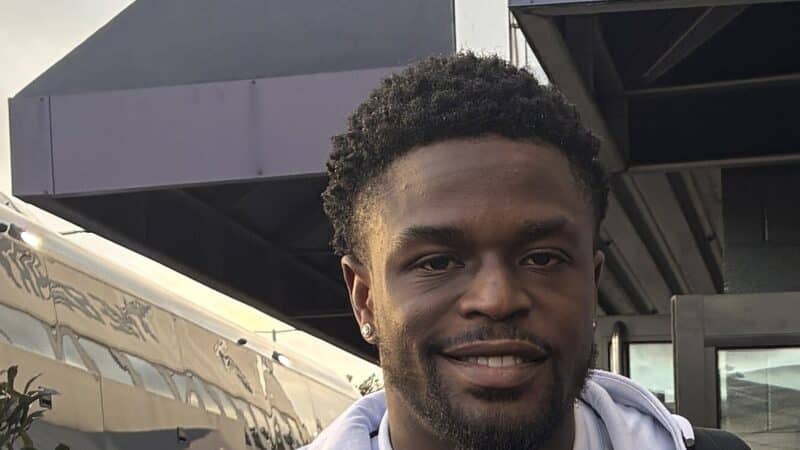 Josh Maja, auteur d'un doublé lors de OM Le Havre (4-3) au Vélodrome